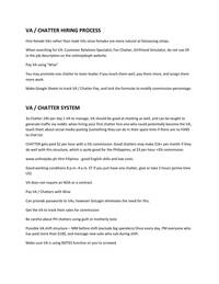 VA Hiring & Chatter System cover